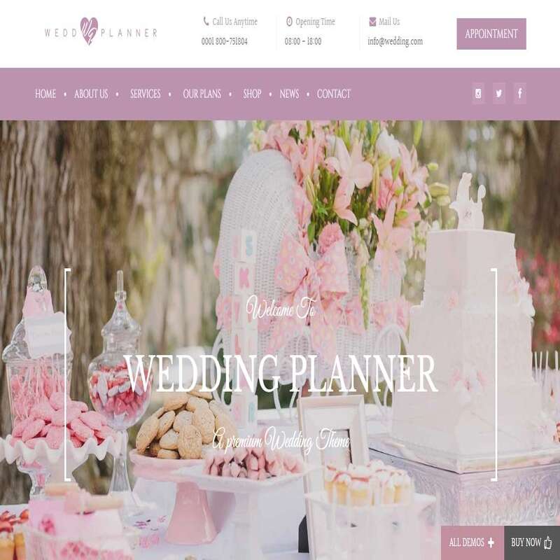 Создание сайта для свадебного агентства
